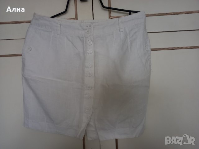 Лянта бяла NAF NAF красива къса пола, снимка 7 - Поли - 39648246