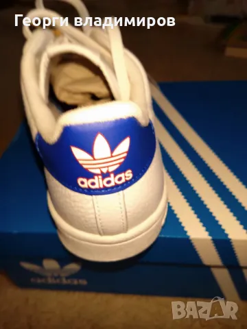 Оригинални маратонки Adidas естествена кожа , снимка 5 - Маратонки - 48511428