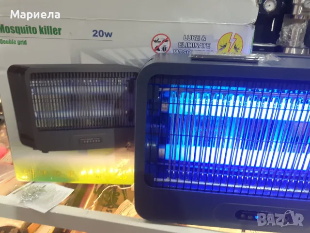 Електрически уред за насекоми на закрито и на открито с 3500 V мощна двойна решетка, снимка 2 - Друга електроника - 49362307