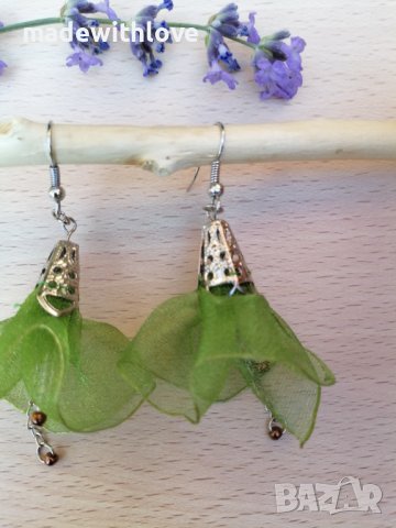 Ръчно изработени обеци, снимка 4 - Обеци - 43242671