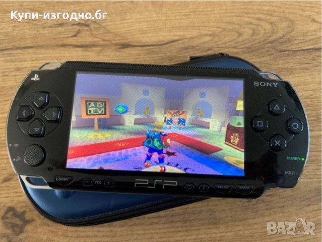 Sony PSP модел psp-1001 с хак , кутия , слушалки и др, снимка 7 - PlayStation конзоли - 39198858