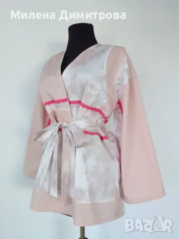 Дамски кимона ръчна изработка , снимка 8 - Сака - 48851828