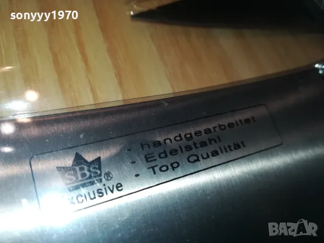 КОМПЛЕКТ НОЖОВЕ С ДЪСКА САТЪР МАСАТ ОТ ГЕРМАНИЯ 2705251118, снимка 14 - Колекции - 50441569