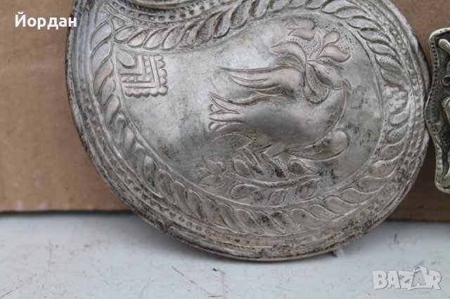 Сребърни възрожденски пафти, снимка 4 - Антикварни и старинни предмети - 38288810