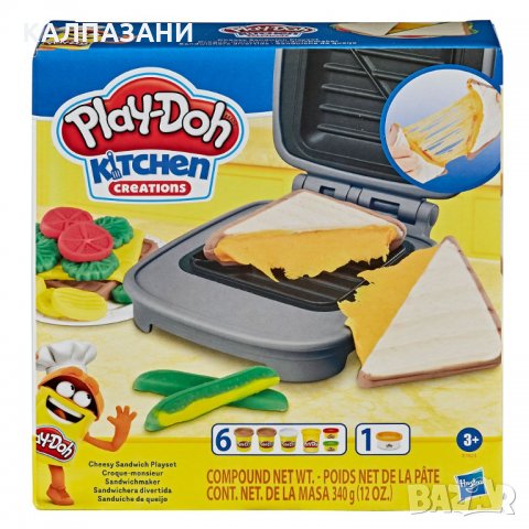PLAY-DOH KITCHEN CREATIONS Преса за сандвич E7623
