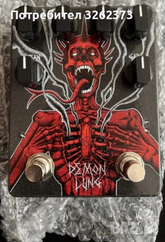 Abominable Electronics Demon Lung fuzz педал за китара и бас
