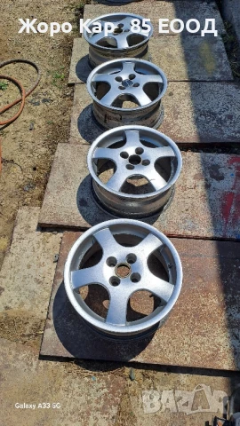 Джанти BORBET / БОРБЕТ 15 цола, 4х100, снимка 4 - Гуми и джанти - 50684037