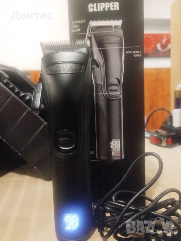 Профисионална машинка за подстригване Novah Pro Clippers | Матово черно

, снимка 2 - Машинки за подстригване - 44019703