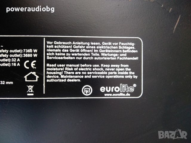 Продавам Eurolite SB-1200B Power distributor 63A, снимка 10 - Други - 43959768
