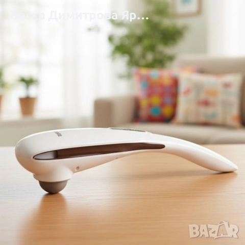 Ръчен масажор Oliver Voltz – 12W, 4 режима, 5 нива на интензивност и 5 сменяеми глави, снимка 6 - Масажори - 52793897