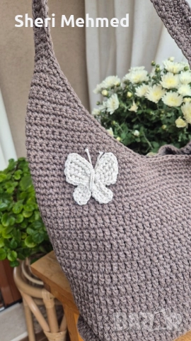 ръчно плетени чанти, снимка 10 - Чанти - 51996672