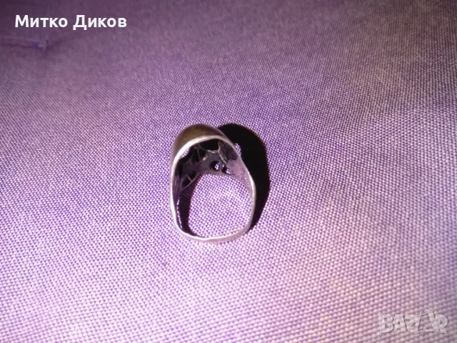 Сребърен пръстен 14грама 925 пр.Тип Харлей Дейвидсон черепи German Helmet skull ring, снимка 3 - Пръстени - 47513700