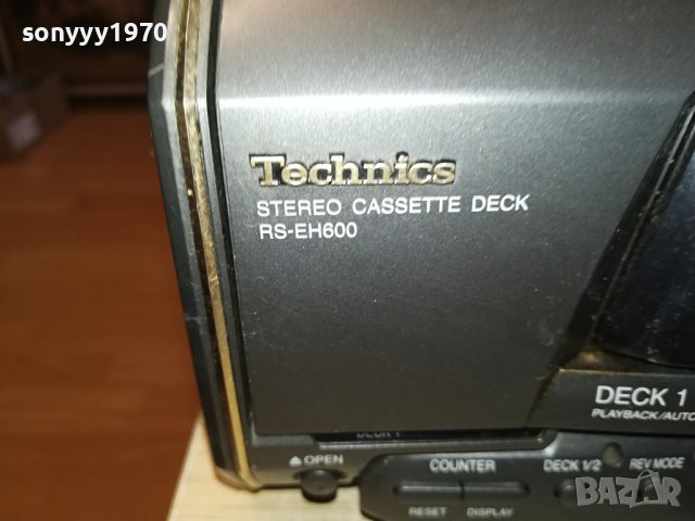 TECHNICS RS-EH600 DECK MADE IN JAPAN-SWISS 2212231712, снимка 14 - Декове - 43516199