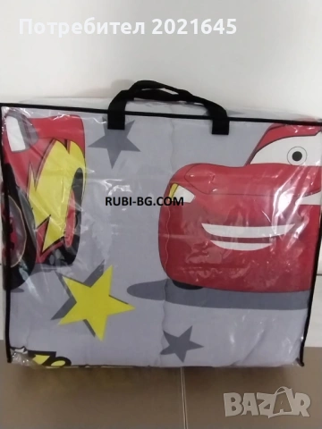 Детски спален комплект с олекотена завивка за единично легло, снимка 5 - Спално бельо и завивки - 53332543