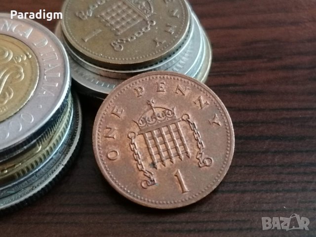 Монета - Великобритания - 1 пени | 1990г., снимка 1 - Нумизматика и бонистика - 35203795