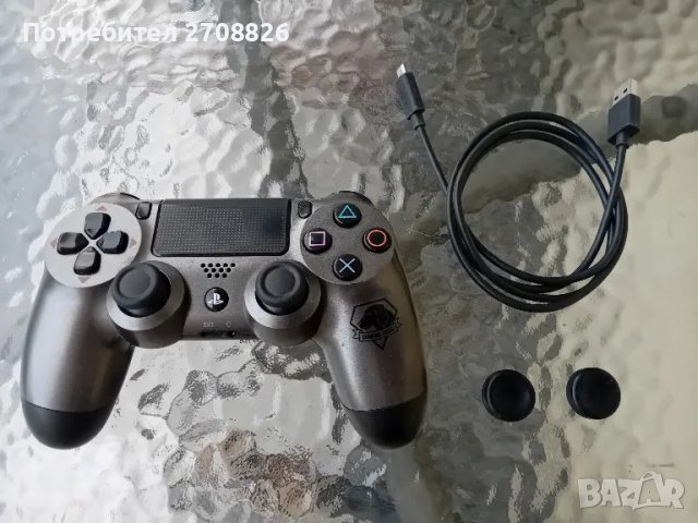 Само за 59 лева ! Лимитиран джойстик за Playstation 4 /USB кабел/тапи, снимка 1 - Аксесоари - 47883214