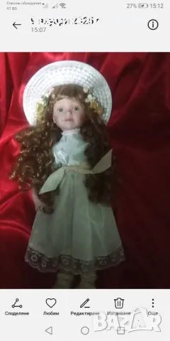 Старинна Руска порцеланови кукла , снимка 10 - Кукли - 48619314