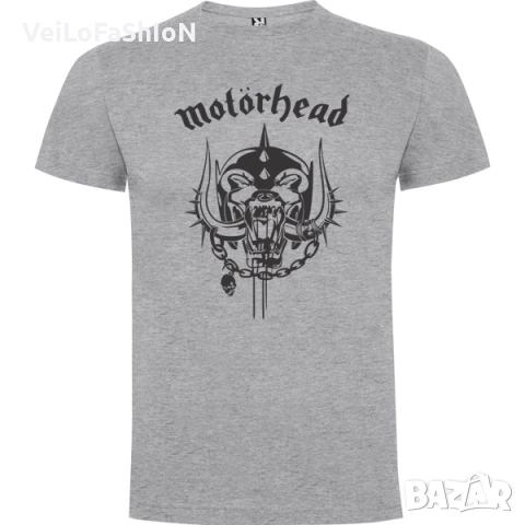 Нова мъжка тениска на музикалната група Motorhead (Моторхед), снимка 3 - Тениски - 44291498