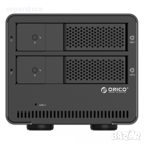 Докинг Станция за Хард Диск 3.5" HHD и SSD Orico 9528U3-EU-BK-BP С Два порта за клониране USB3.0, снимка 5 - Друга електроника - 36400073