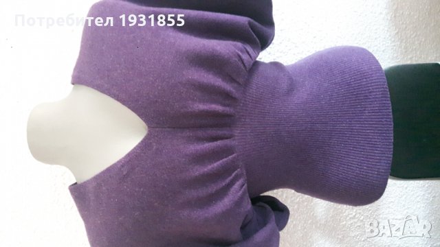 Лилава блузка, снимка 2 - Туники - 25045192