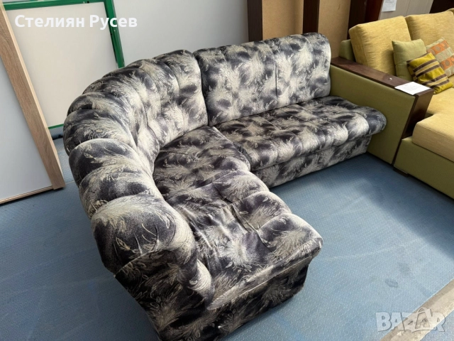 130966 ъглов холов Диван -цена 145 лв или 74.14евро   - НЕ Е разтегателен / ъгълът е ракла   -НЕ СЕ , снимка 2 - Дивани и мека мебел - 52029520
