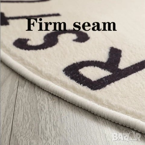 Детски Килим MEIFEISEWU D120 - Мек Килим за Игра и Пълзене, Антислип, Кръгъл, с Анимационен Дизайн!, снимка 4 - Килими - 52127804