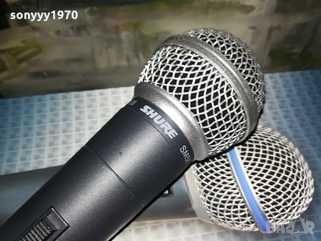 shure sm58-комплект, снимка 2 - Микрофони - 28929098