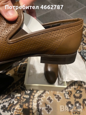 Terra-Чисто нови кожени мъжки обувки 42 номер, снимка 2 - Официални обувки - 52587435
