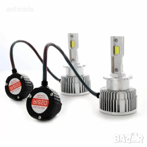 D2S/D2R LED xenon крушки, 50W, Canbus 6000K, комплект, БЕЗПЛАТНА ДОСТАВКА, снимка 3 - Аксесоари и консумативи - 49705222