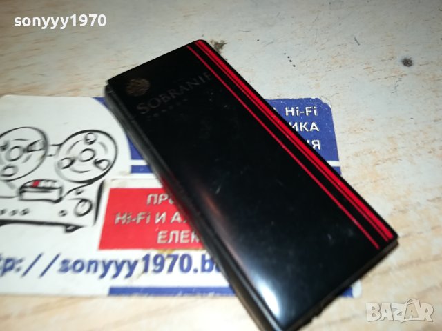 SOBRANIE-МЕТАЛНА ЗАПАЛКА 1711231735, снимка 2 - Запалки - 43036410