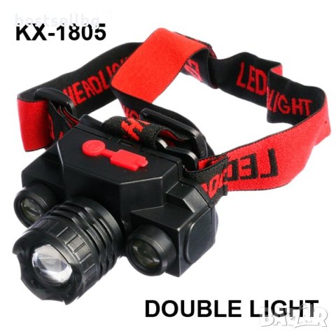 Акумулаторен челник лед фенер за глава бягане зарядно риболов планина