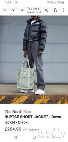 The North Face Nuptse Short 700 Down  Women Jacket Size L ОРИГИНАЛ! Дамско Зимно Яке!, снимка 5 - Якета - 47606755