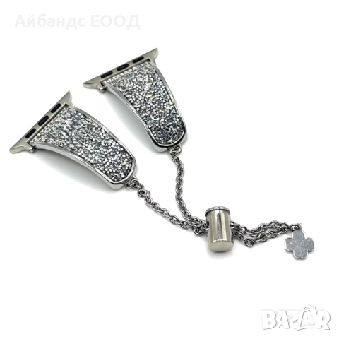 Кристални гривни за часовник Samsung/Huawei/Amazfit/Garmin и други, снимка 7 - Каишки за часовници - 49422177