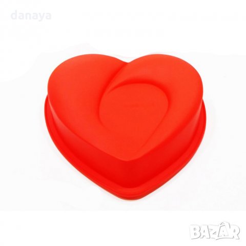 998 Силиконова форма за кекс сърце, снимка 6 - Форми - 27861136
