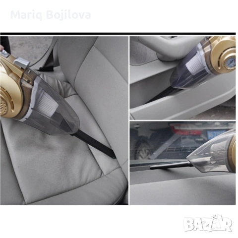 Преносима авто - прахосмукачка 100W AUTO CLEAN5B, снимка 6 - Аксесоари и консумативи - 53219101