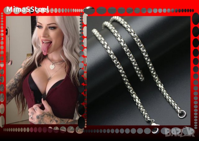Ланче верижка колие ланец, снимка 3 - Колиета, медальони, синджири - 28010339