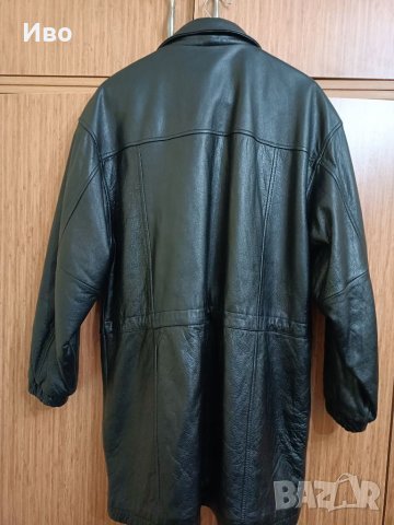 100% естествена кожа мъжка кожена шуба, снимка 2 - Якета - 35361019