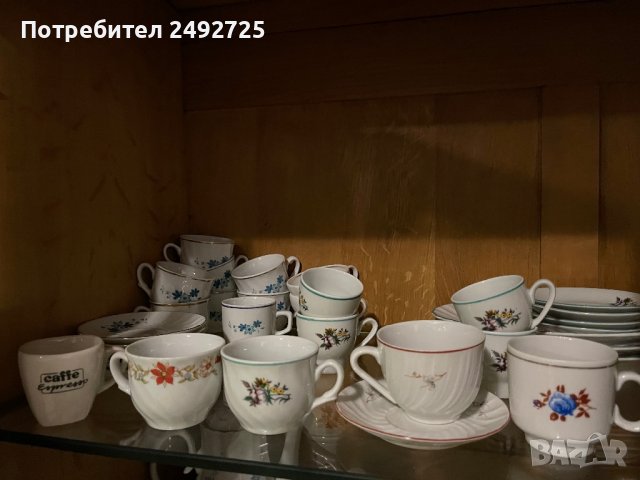 Чаши , български порцелан, снимка 1