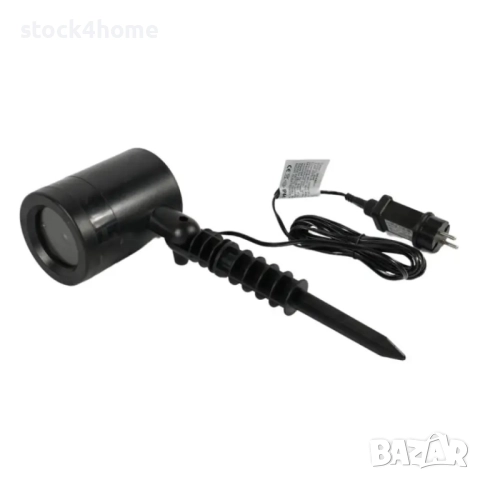 Градински лазер с въртящисе светлини за осветяване на къща, снимка 3 - Лед осветление - 52557787