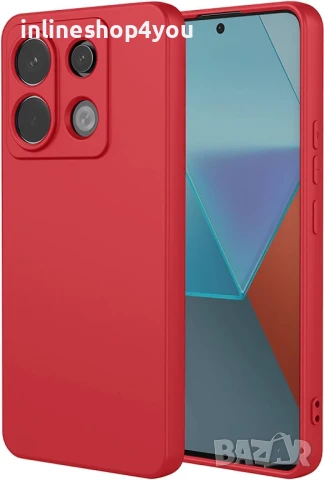 Матов Силиконов Кейс за Xiaomi Redmi Note 14 4G / 14s, снимка 3 - Калъфи, кейсове - 50825767