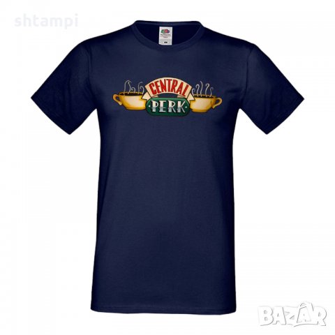 Мъжка тениска Central perk friends, снимка 4 - Тениски - 33028449