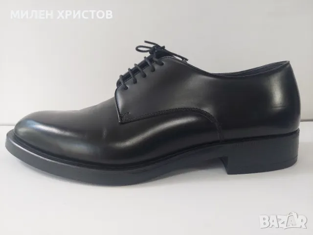GIORGIO ARMANI-100% Оригинал Естествена кожа-като нови-№43,5, снимка 12 - Официални обувки - 50300156
