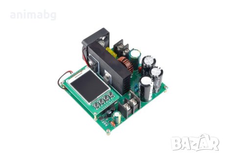 ANIMABG Прецизен повишаващ DC-DC захранващ модул, С LCD дисплей, До 120V, 900W, снимка 5 - Друга електроника - 43808085
