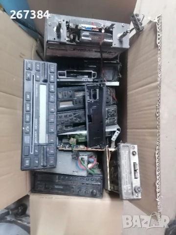 лот стари касетофони за части