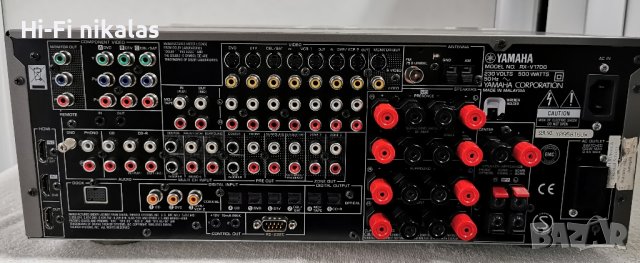 7.1 домашно кино стерео усилвател ресийвър YAMAHA RX-V1700, снимка 9 - Ресийвъри, усилватели, смесителни пултове - 43142100