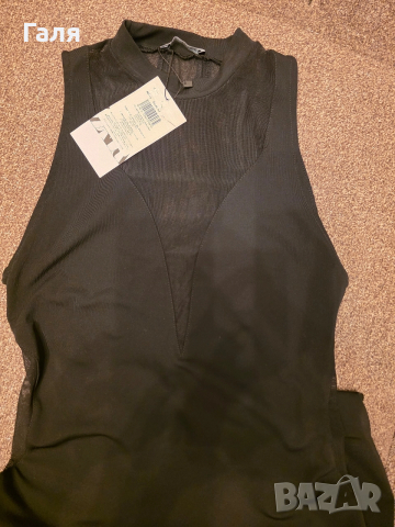 Рокля с ликра и тюл ZARA