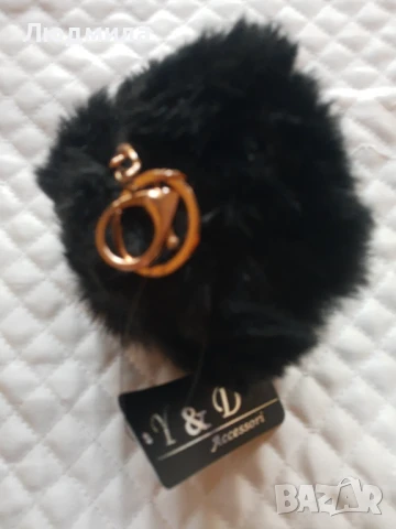 Украшение за чанта или ключове от еко кожа, снимка 3 - Чанти - 50962074