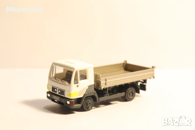 HERPA? WIKING? H0 1/87 MAN САМОСВАЛ КАМИОН МОДЕЛ ТИР, снимка 7 - Колекции - 53285047