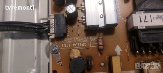 POWER BOARD ,LGP43DJ-17U1 EAX67209001(1.5),EAY64529501 43inc DISPLAY HC430DGG-ABWL1-A11X ,for ​ LG 4, снимка 2 - Части и Платки - 42967936