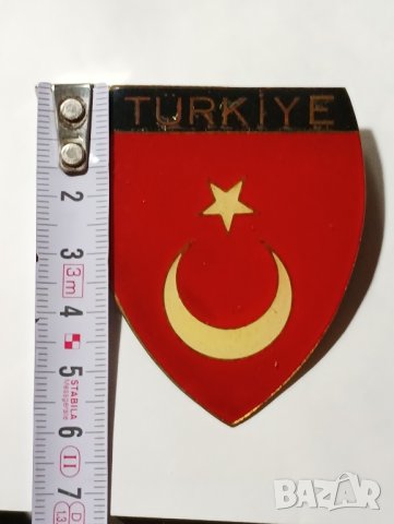 Голяма значка, знак, Турция. , снимка 3 - Колекции - 43732795